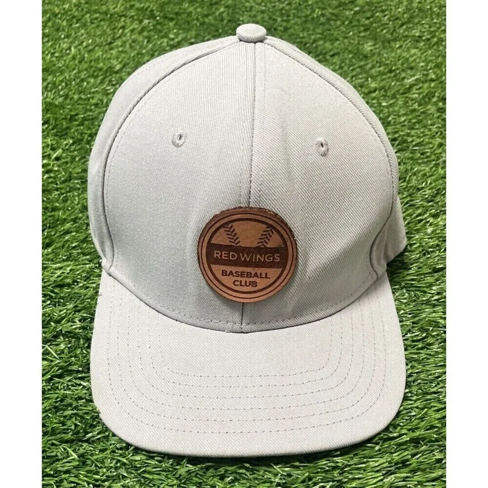 Rochester Red Wings Baseball Club Snapback Gray Cap Hat Adjustable - Picture 6 of 7